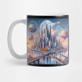 Floating City 1A . Mug